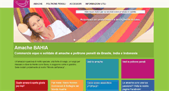Desktop Screenshot of amache-bahia.it