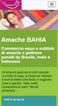 Mobile Screenshot of amache-bahia.it