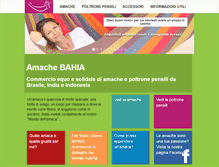 Tablet Screenshot of amache-bahia.it